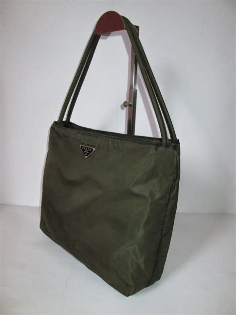 dark green prada bag|prada milano green handbag.